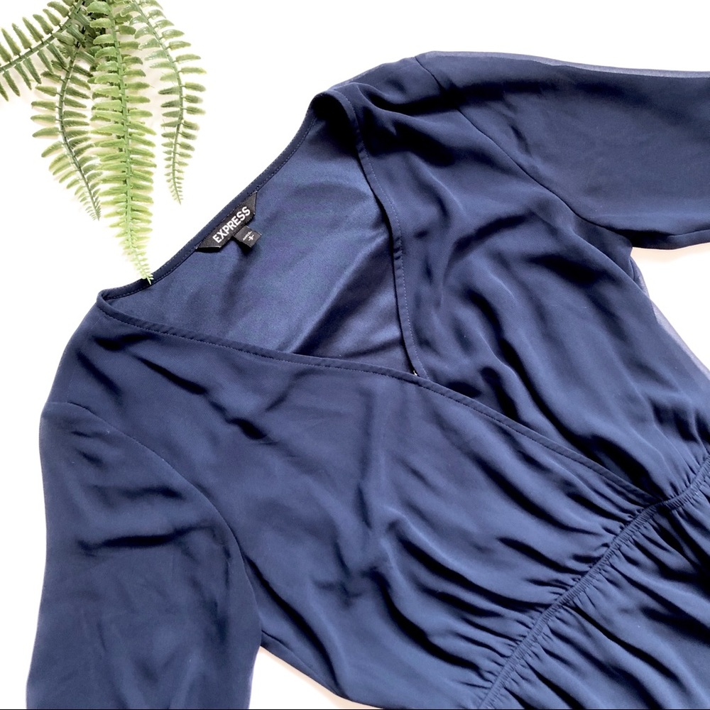 Express Navy Dress